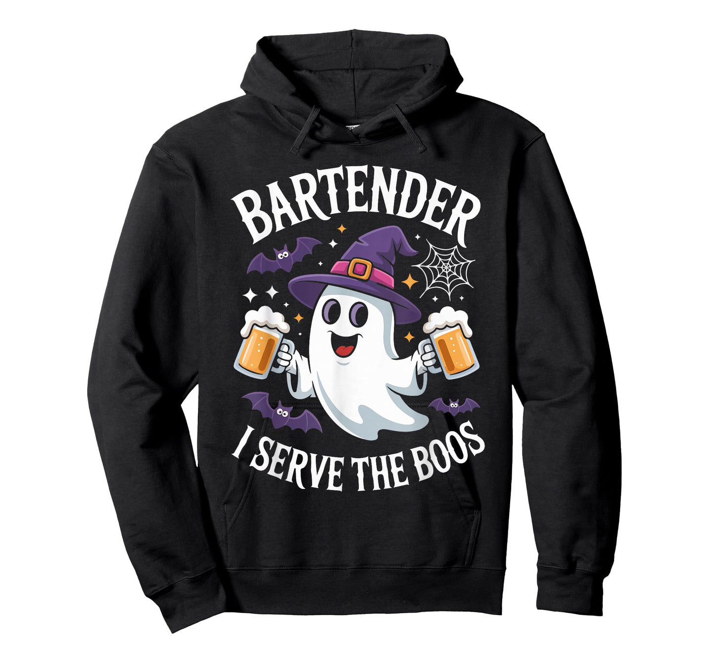 Bartender I Serve The Boos Halloween Costume T-Shirt