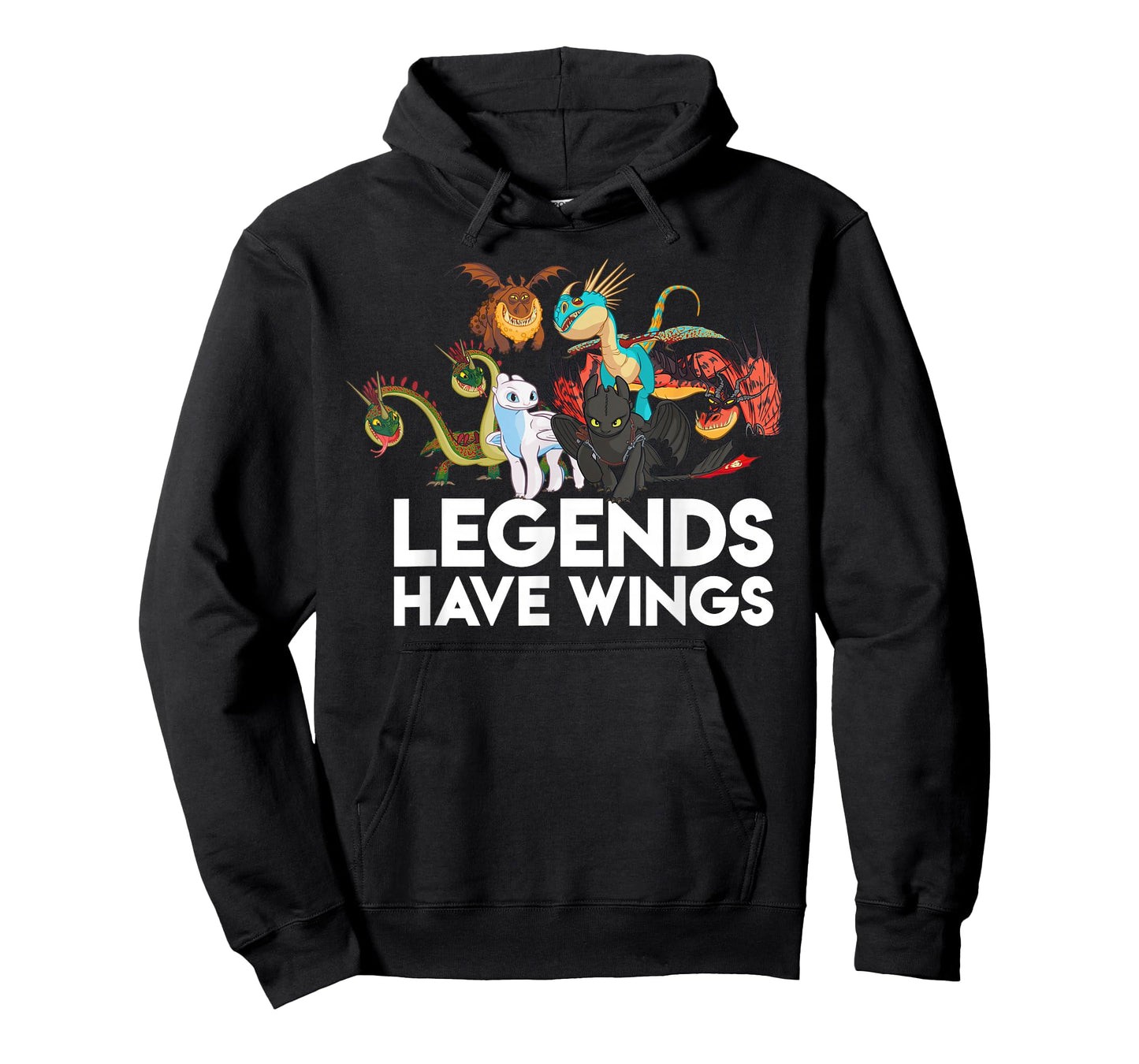 How to Train Your Dragons 3 Hidden World Legends Have Wings T-Shirt