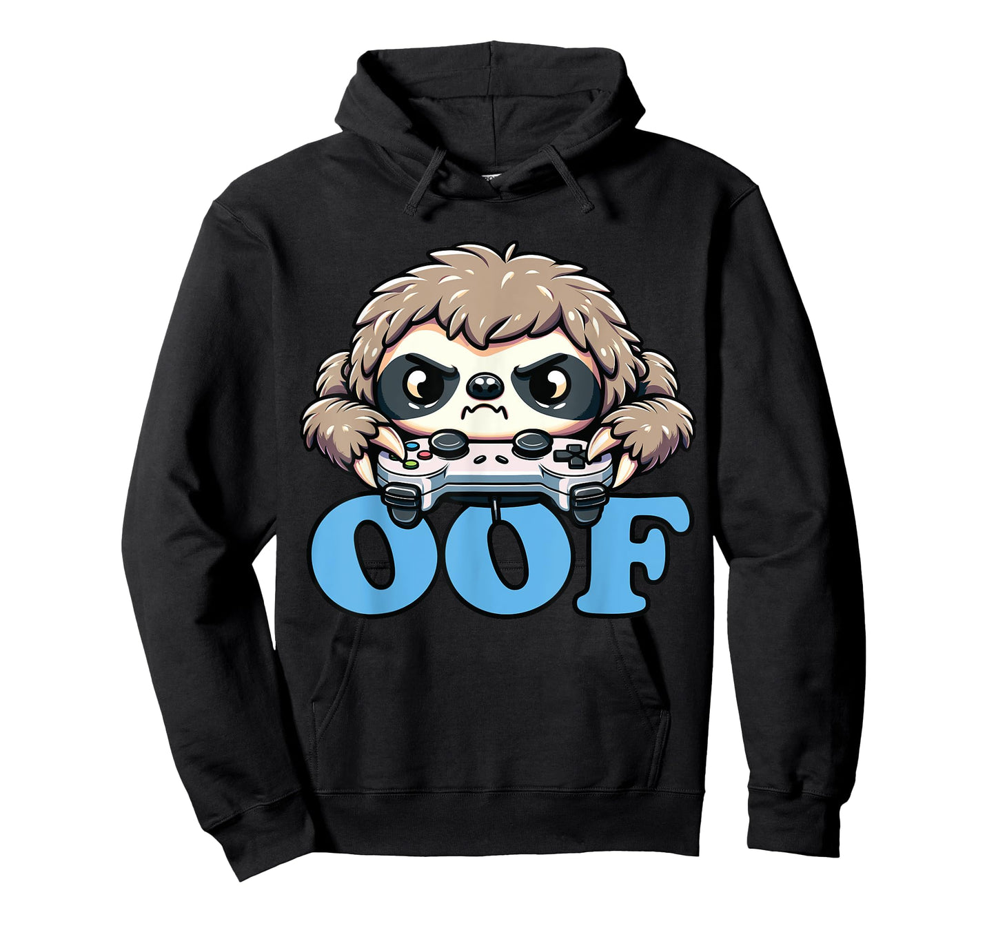 Oof Gamer Meme, Anime Gamer Sloth Oof T-Shirt