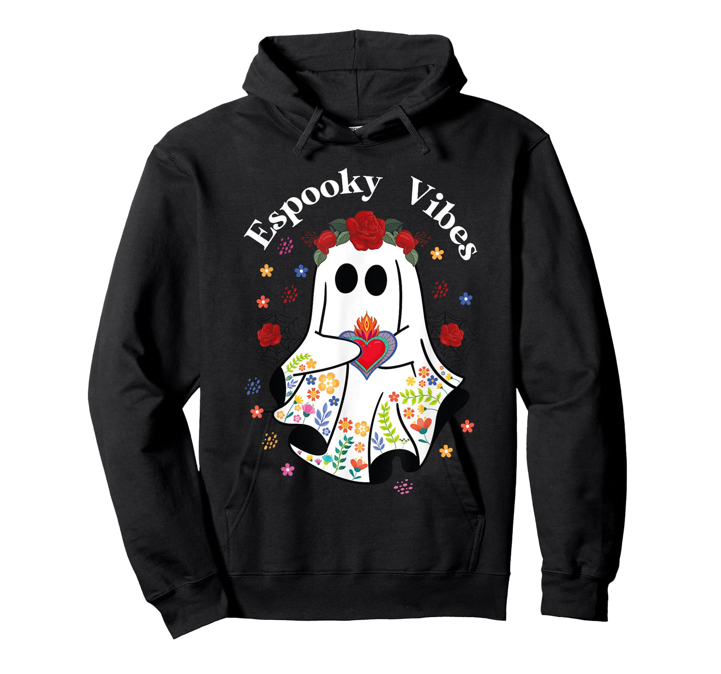 Espooky vibes Conchas halloween Mexican Ghost Espooky Season T-Shirt