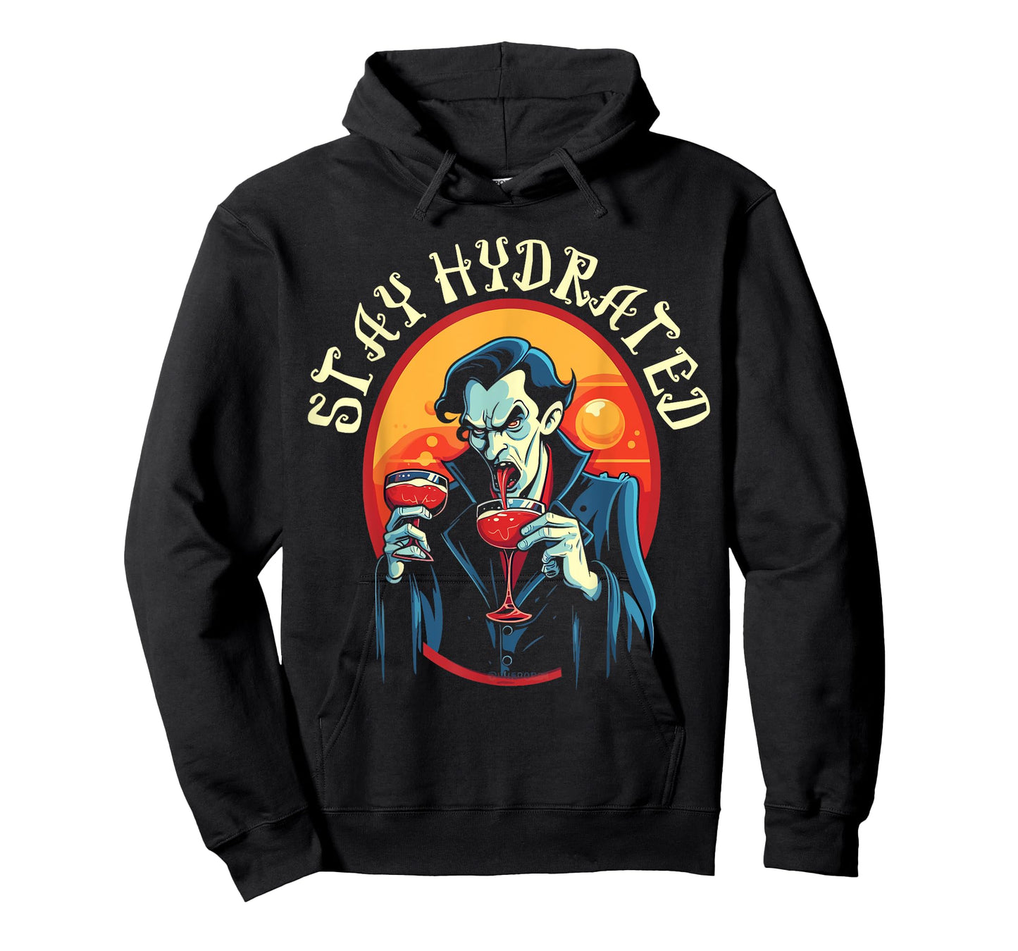 Dracula Halloween Scary Trick Or Treat Spooky Vampire T-Shirt