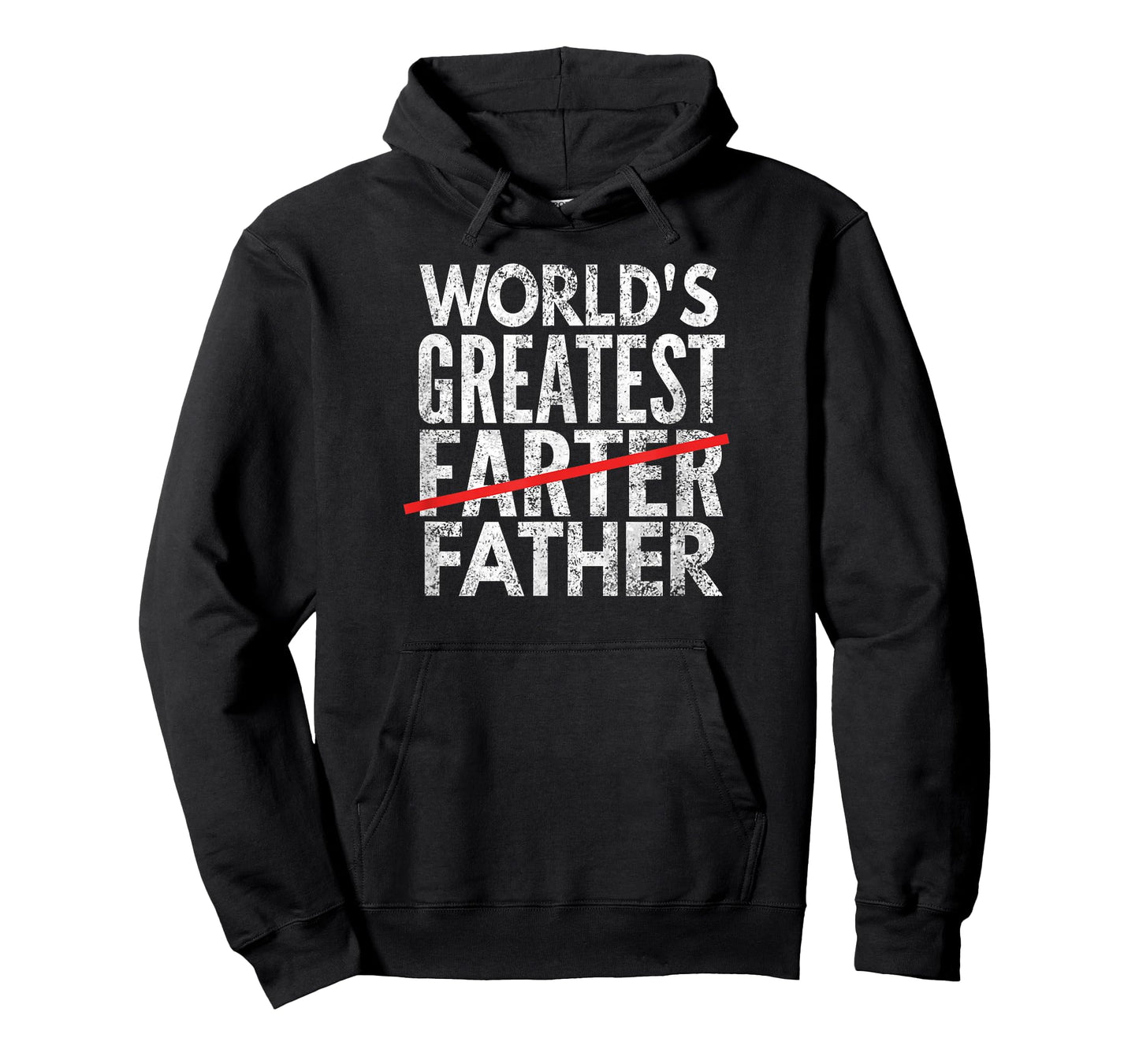 World's Greatest Farter Crossed Out, Father T-Shirt