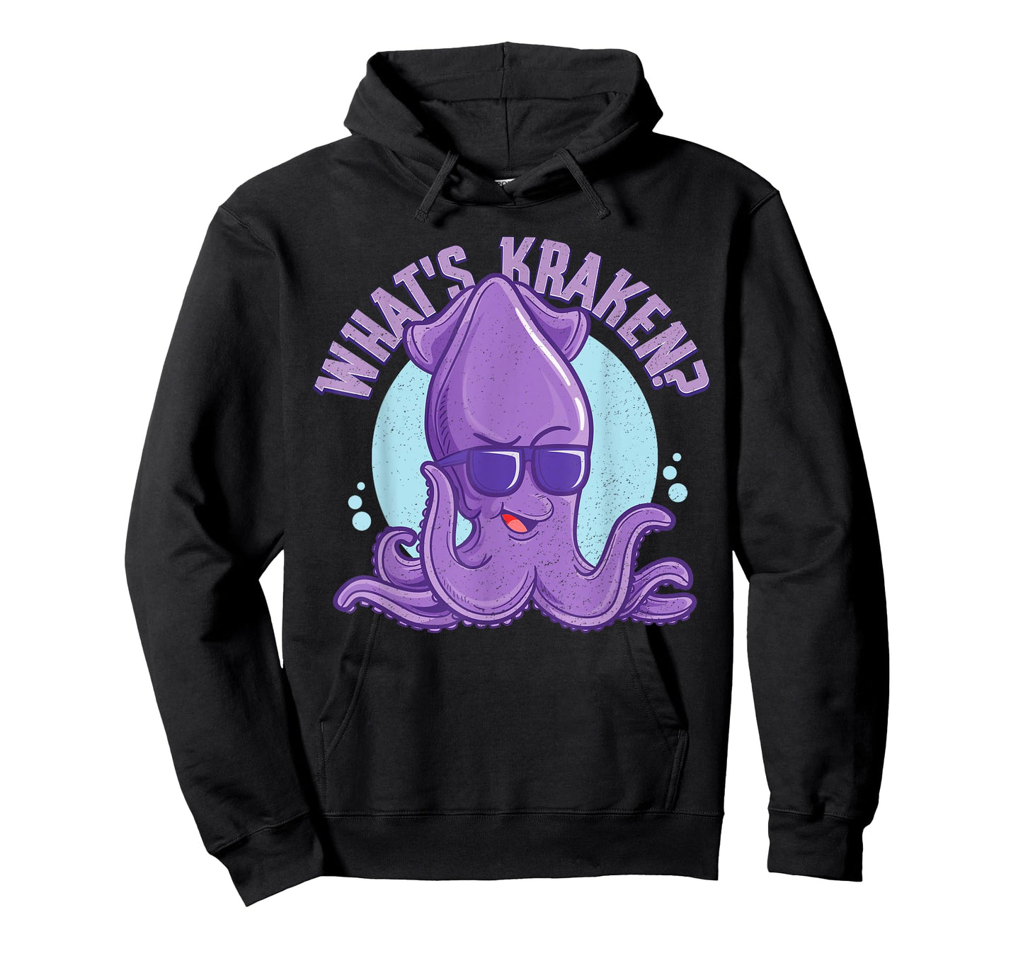 Funny Hipster Cryptids Sea Monster Octopus What's Kraken T-Shirt