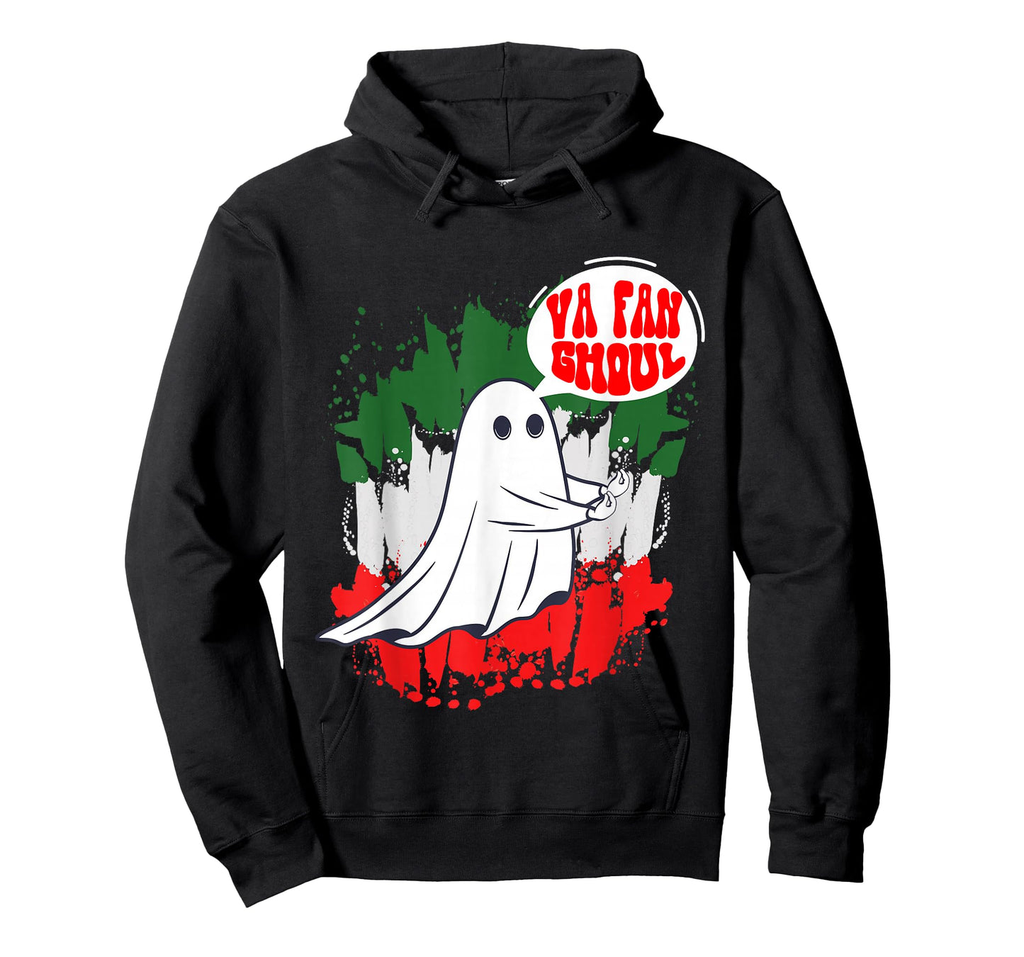 Va Fan Ghoul For Men Women Italian Funny Halloween Ghost T-Shirt