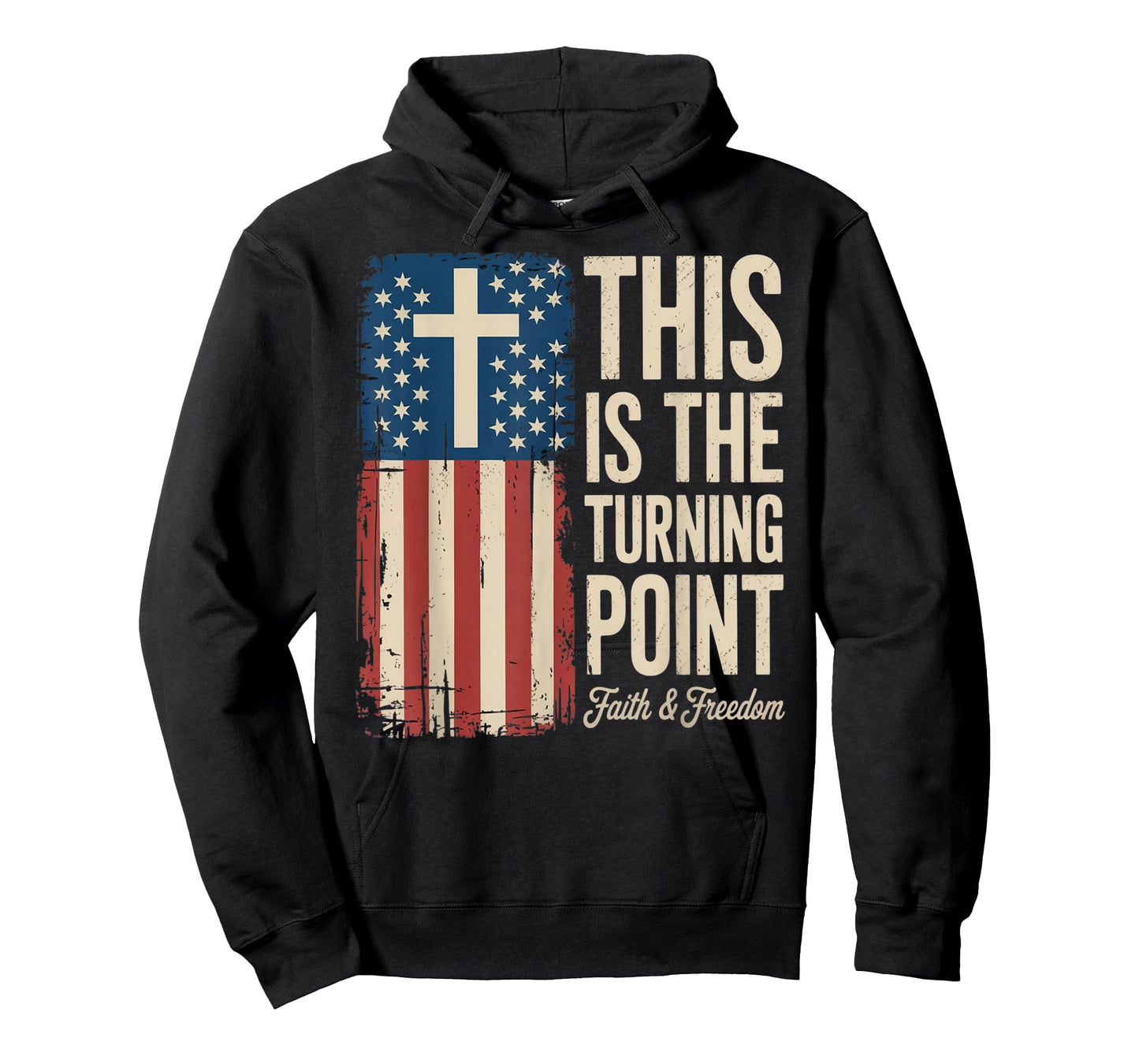 This is The Turning Point Patriotic Faith USA T-Shirt