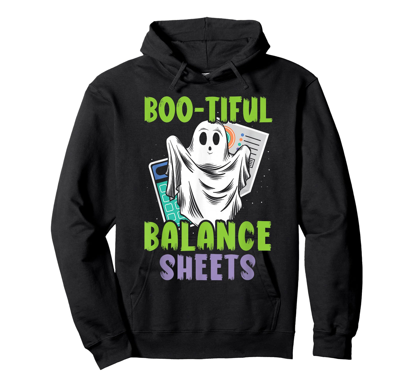 Boo-tiful Balance Sheets Scary Accountant Halloween T-Shirt