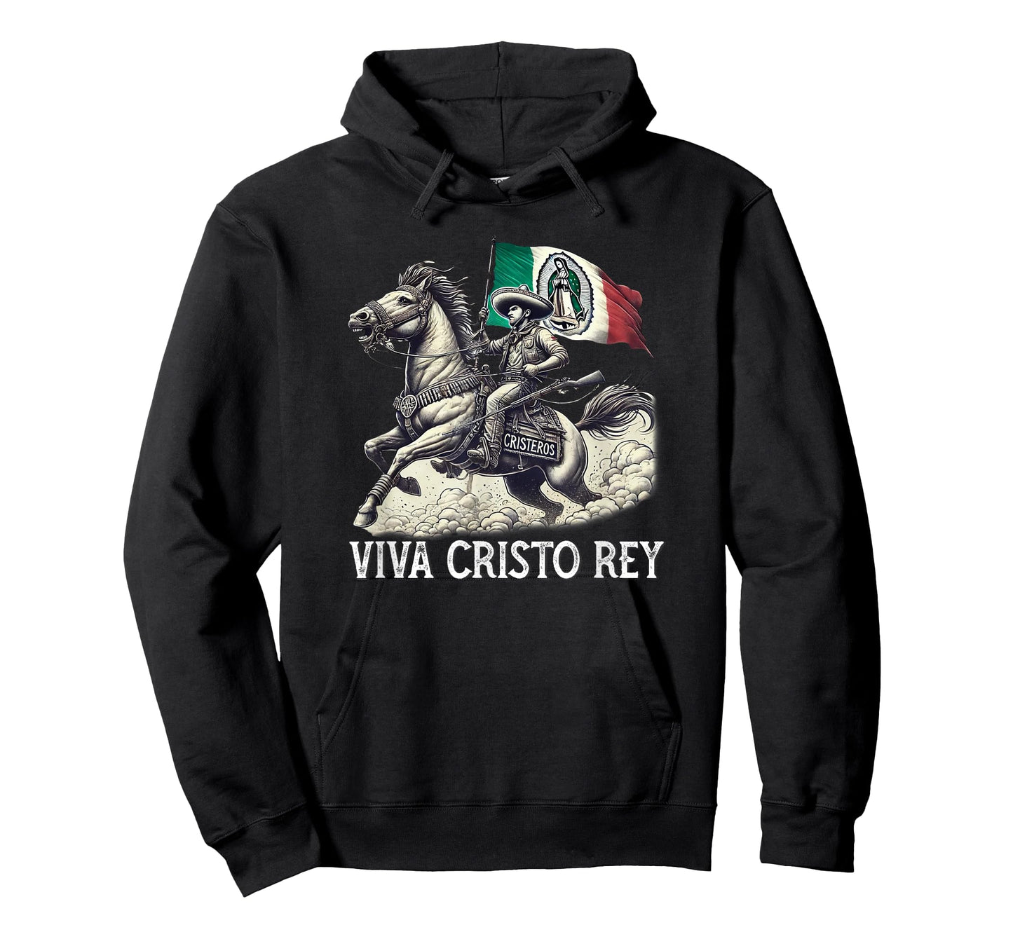 Viva Cristo Rey Guadalupe Catholic Cristeros T-Shirt