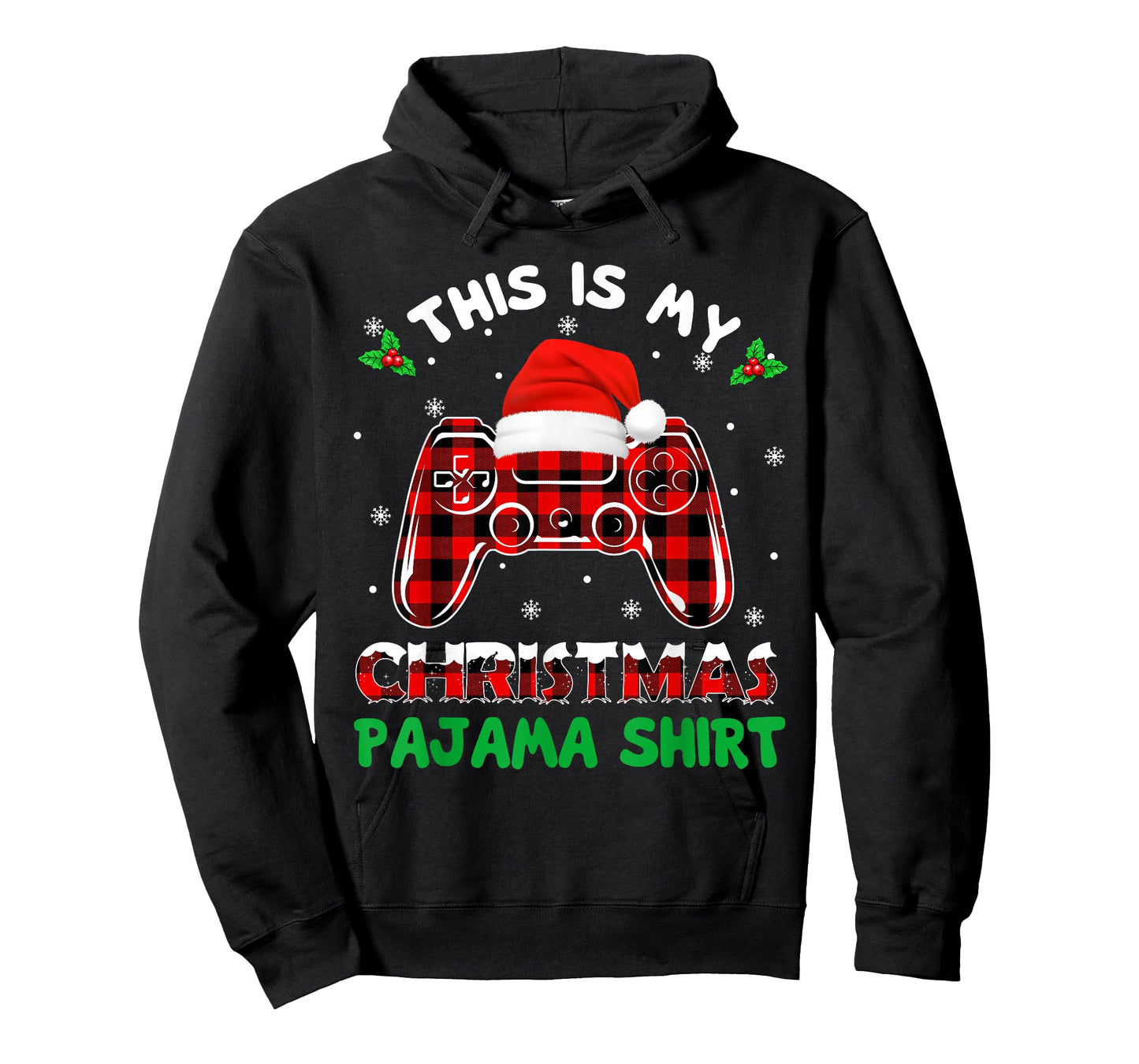 This Is My Christmas Pajama Shirt Gamer Video Game Boys Kids T-Shirt