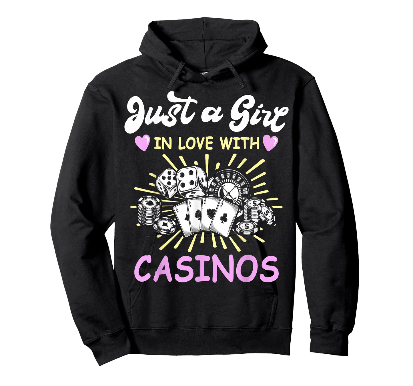 Casino Lover Casino Chips Outfit for Women Slot Machine T-Shirt
