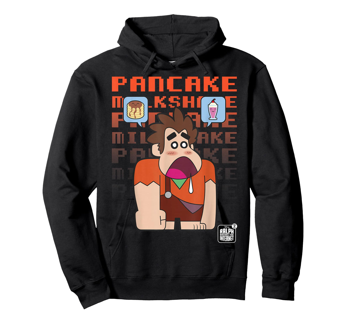 Disney Wreck-It Ralph Pancake Milkshake Stack T-Shirt