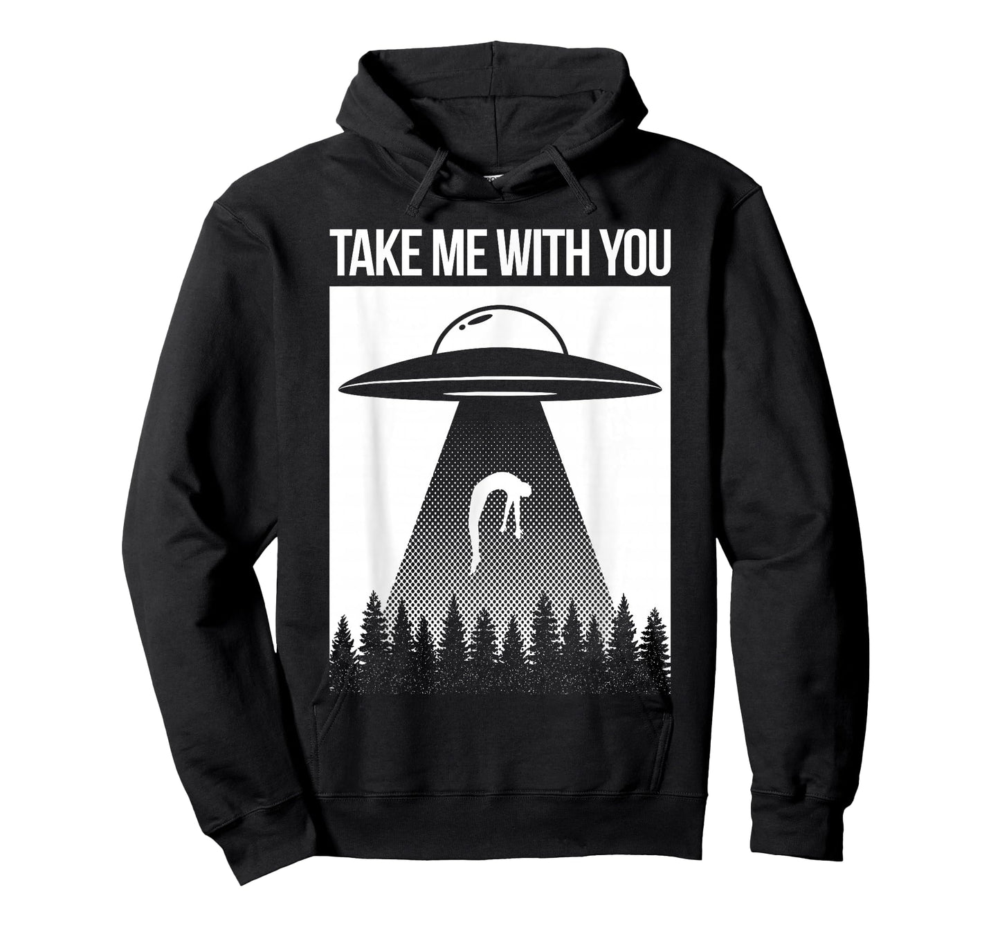 Take Me With You Alien Abduction Spaceship UFO Shirt T-Shirt