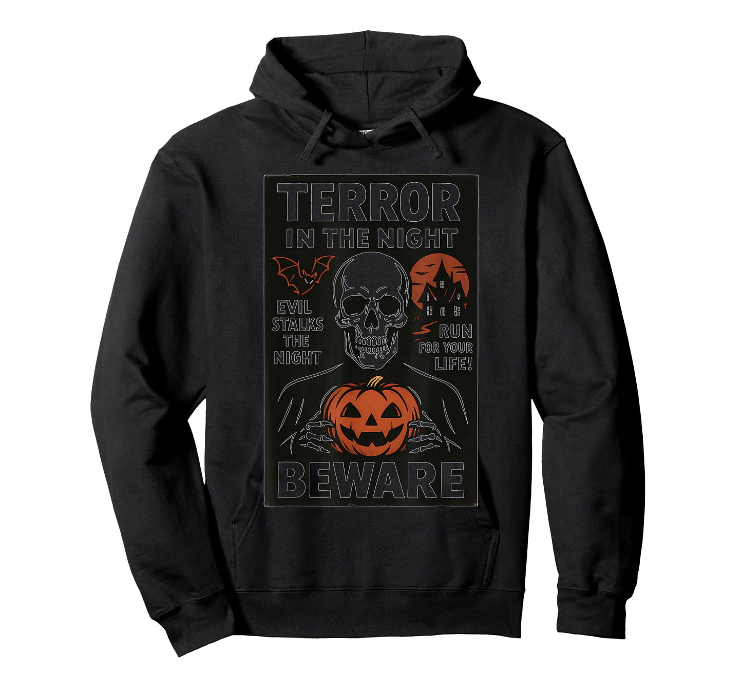 Terror in The Night Head Pumpkin T-Shirt