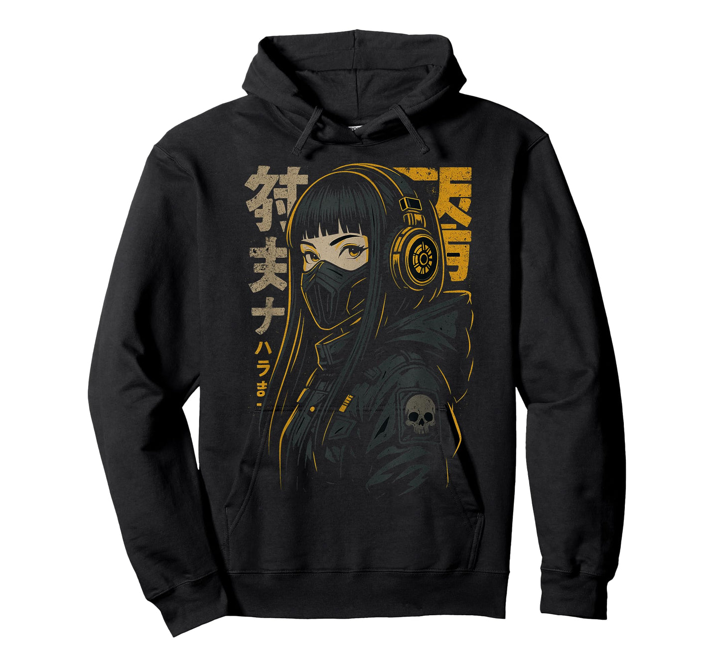 Japanese Streetwear Futuristic Retro Techwear | Anime Manga T-Shirt