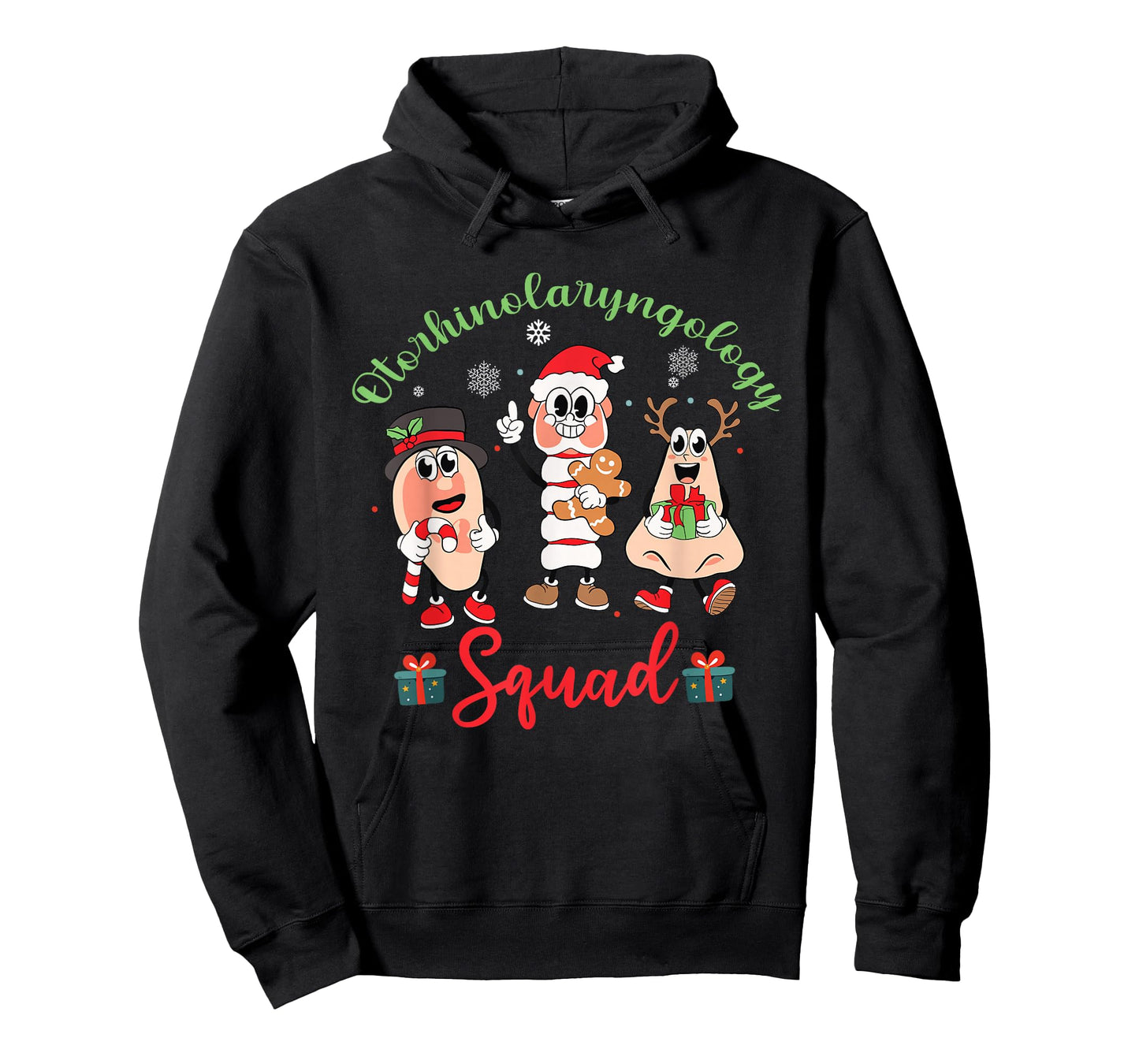 Otolaryngologist Squad ENT Nurse Christmas Xmas Holiday T-Shirt