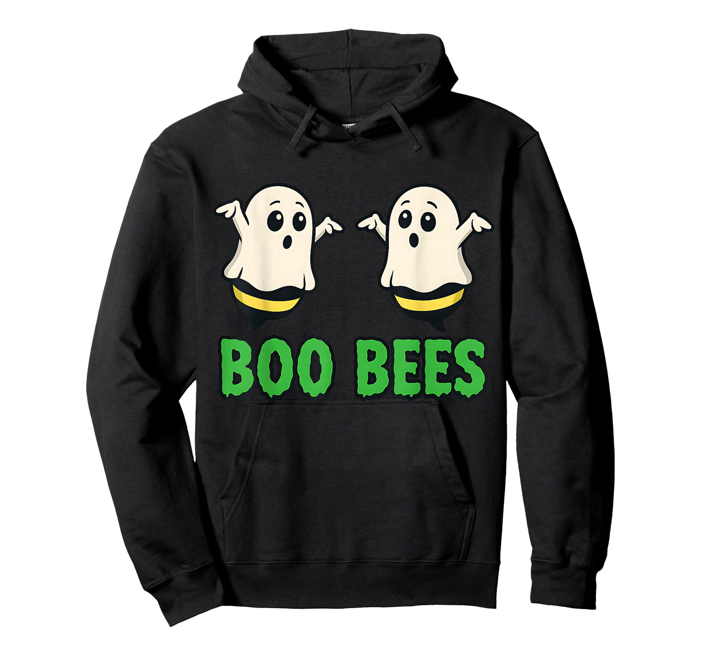 Funny Boo Bees Halloween Ghost Bee Pun Design T-Shirt