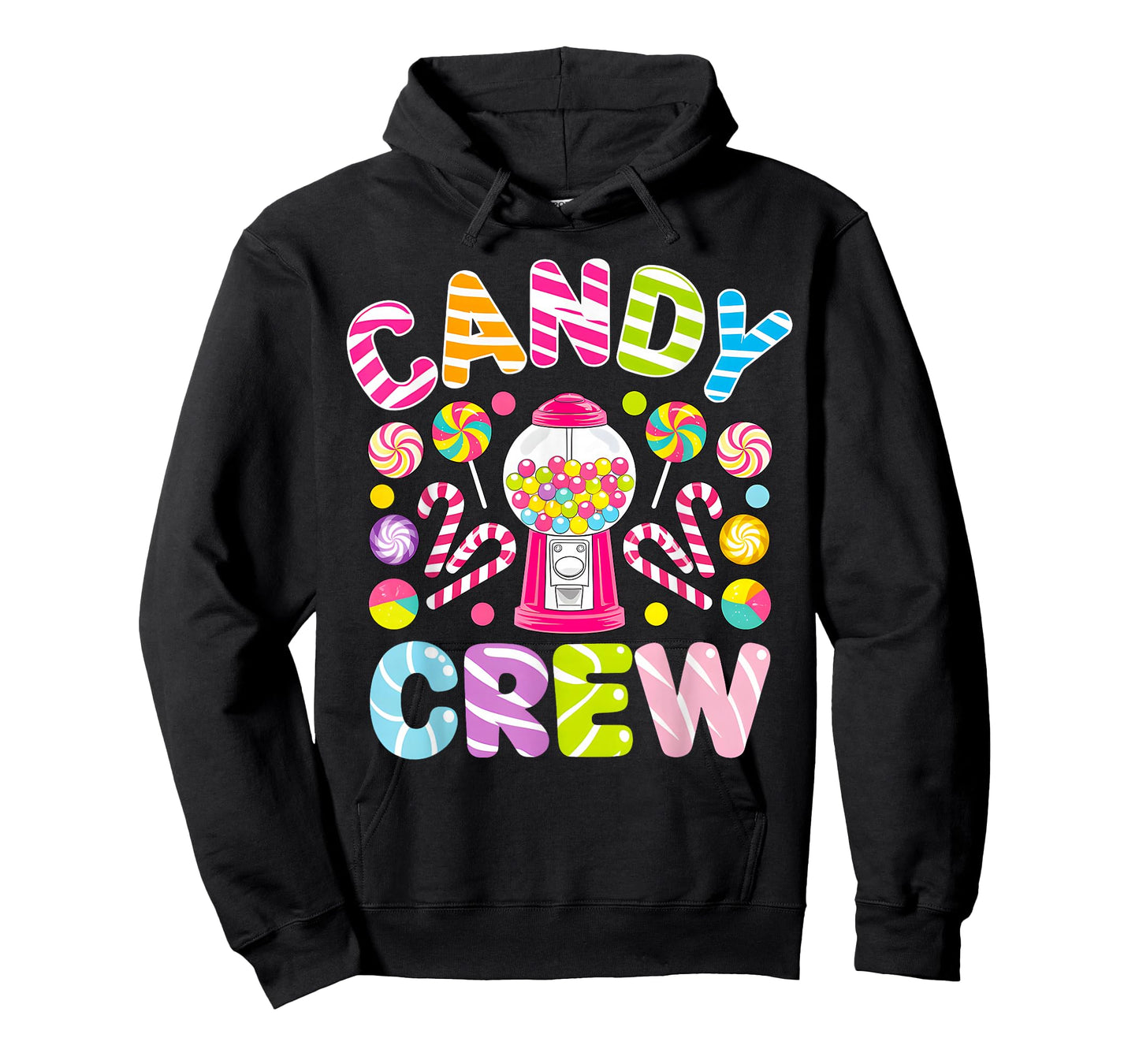 Groovy Candy Crew Sweetie Candy Squad Candy Birthday Party T-Shirt