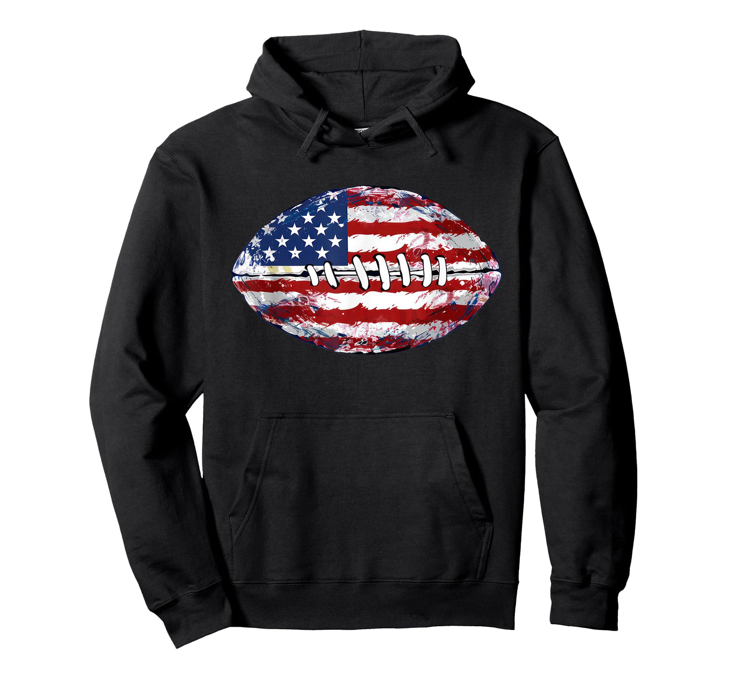 American Football USA Flag T-Shirt