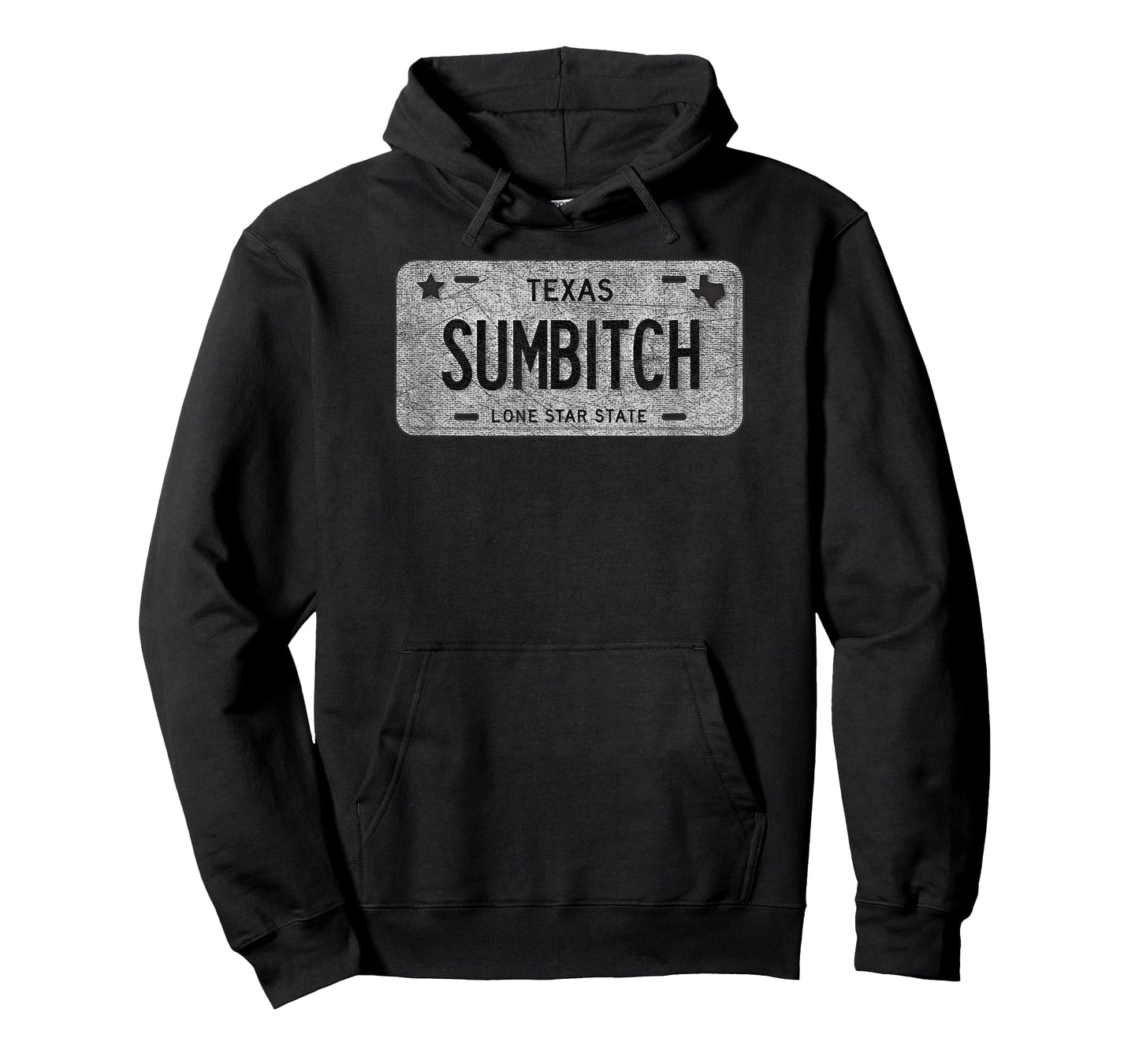 Funny TX State Vanity License Plate Sumbitch T-Shirt