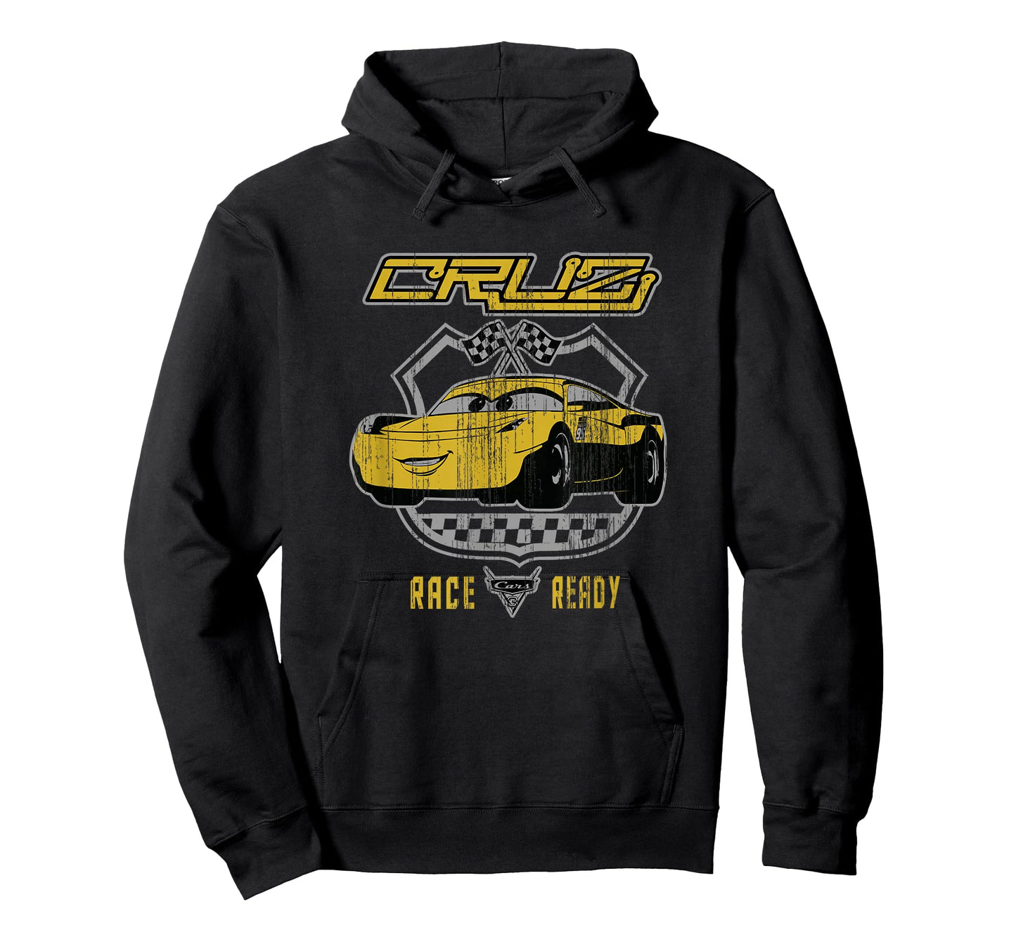 Disney Pixar Cars 3 Cruz Ramírez Race Ready Vintage Logo T-Shirt