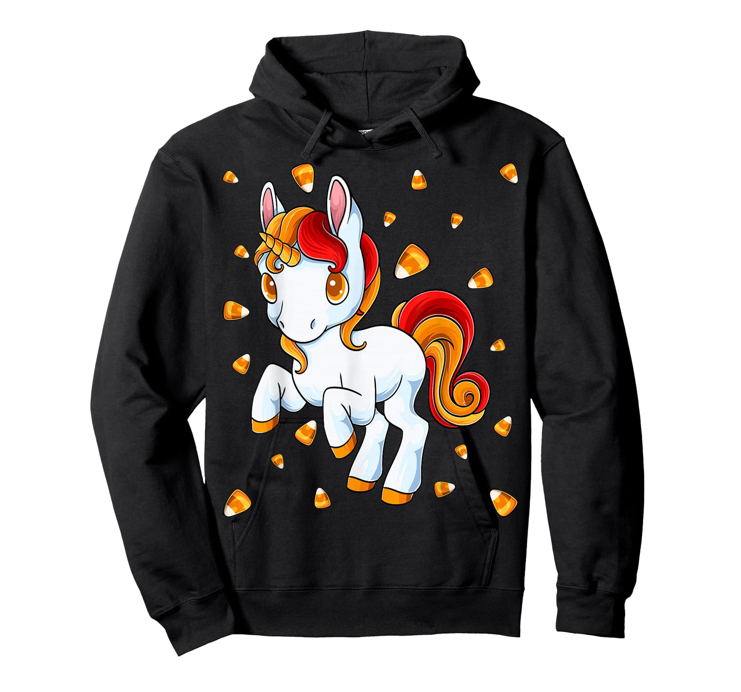 Unicorn Candy Corn Halloween Unicorn Costume Candicorn T-Shirt