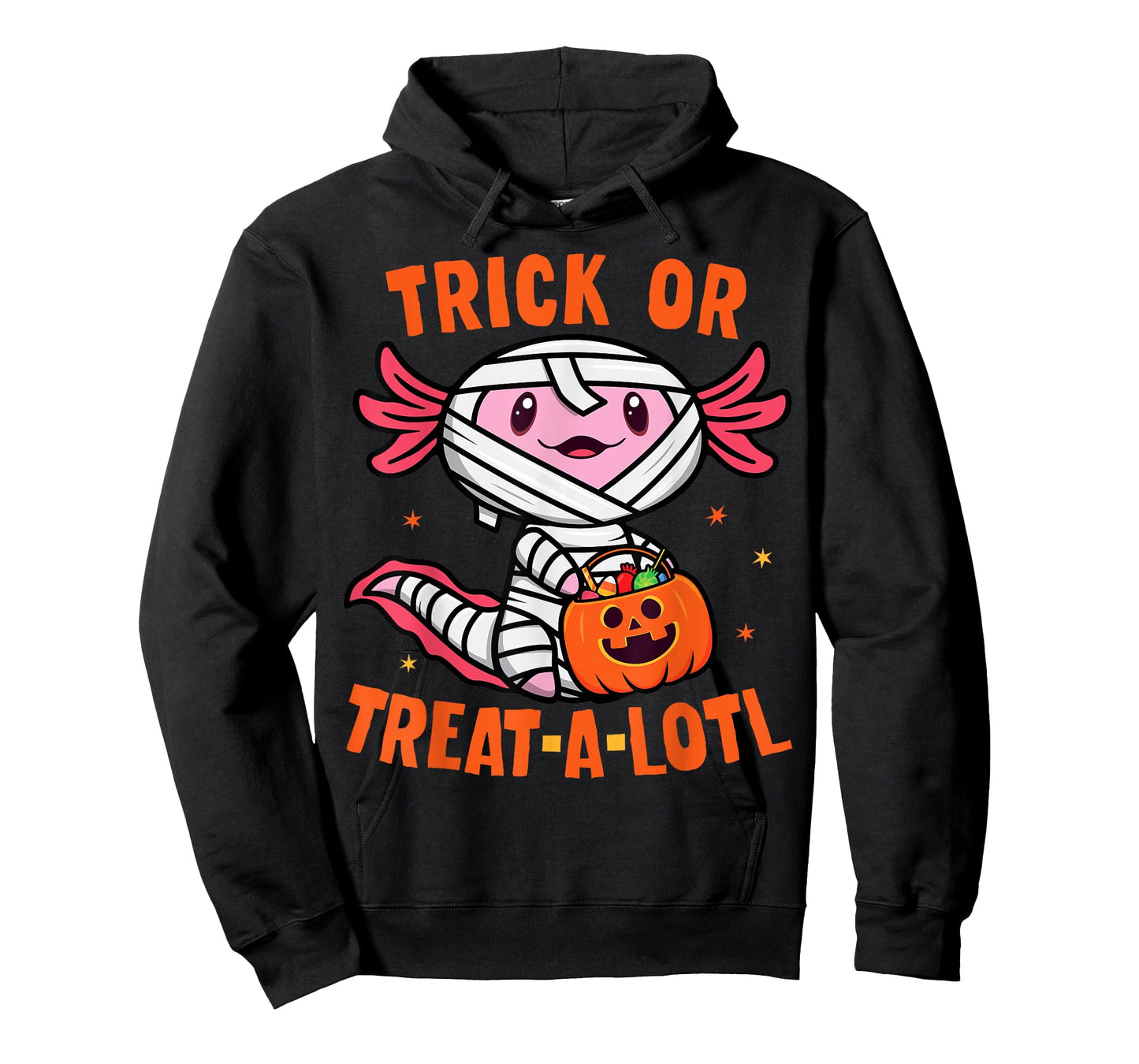 Trick or Treat A Lotl Axolotl Halloween Costume Toddler Kids T-Shirt