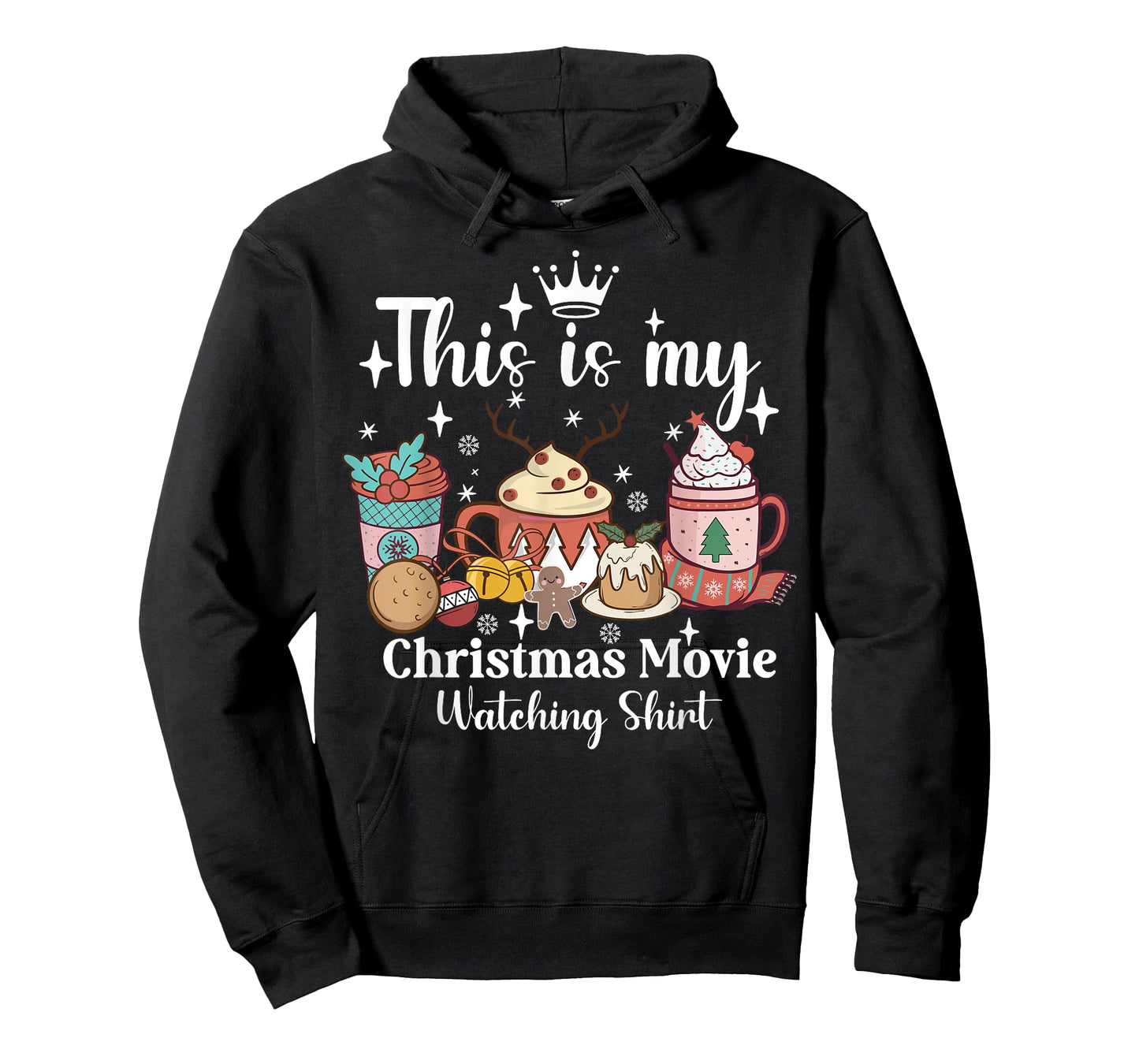 Festive Holiday This Is My Christmas Movie Watching T-Shirt