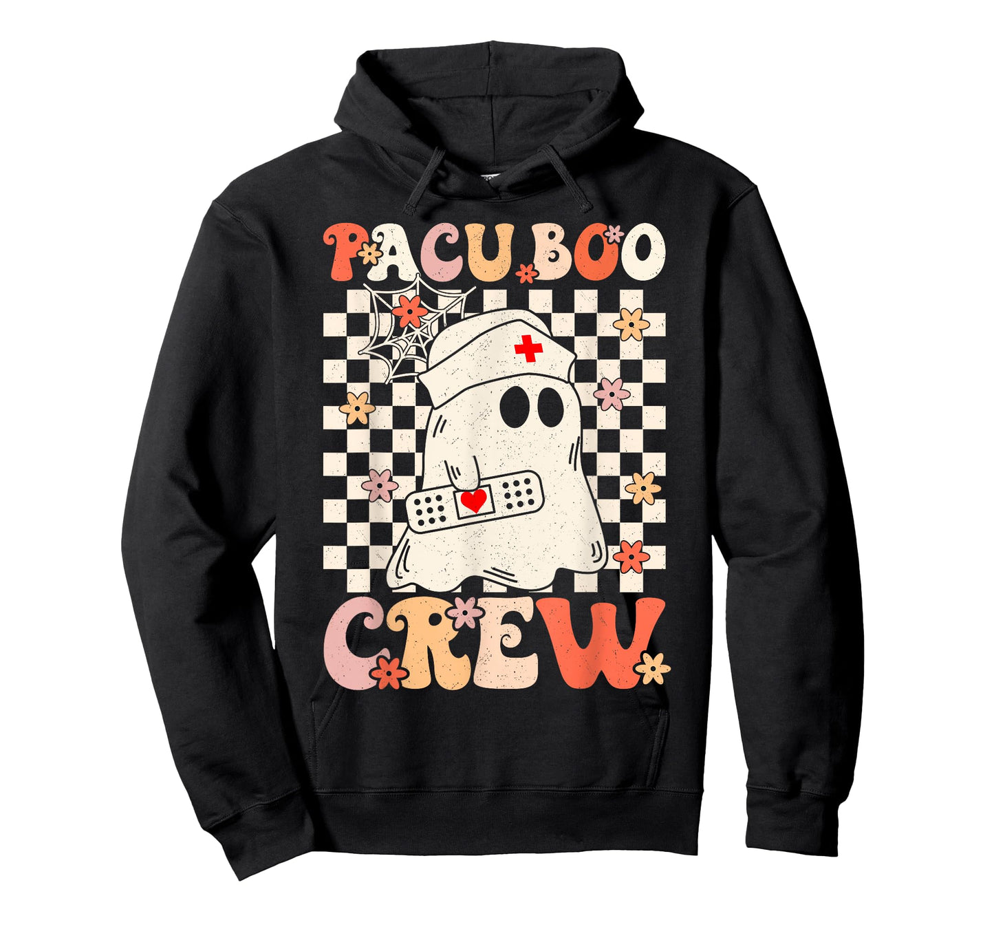 Pacu Boo Crew Ghost Pumpkin For PACU Nurse Halloween T-Shirt
