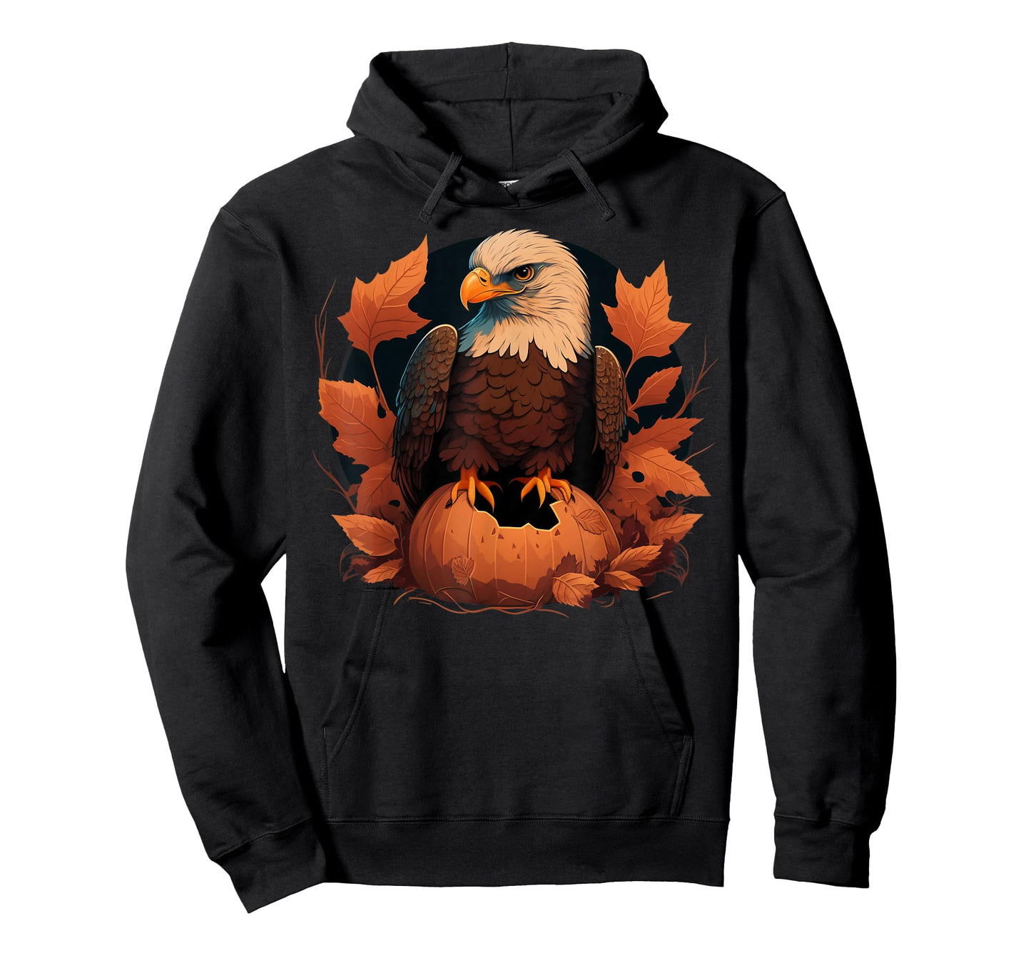 Pumpkin Eagle costume on Eagle Halloween T-Shirt