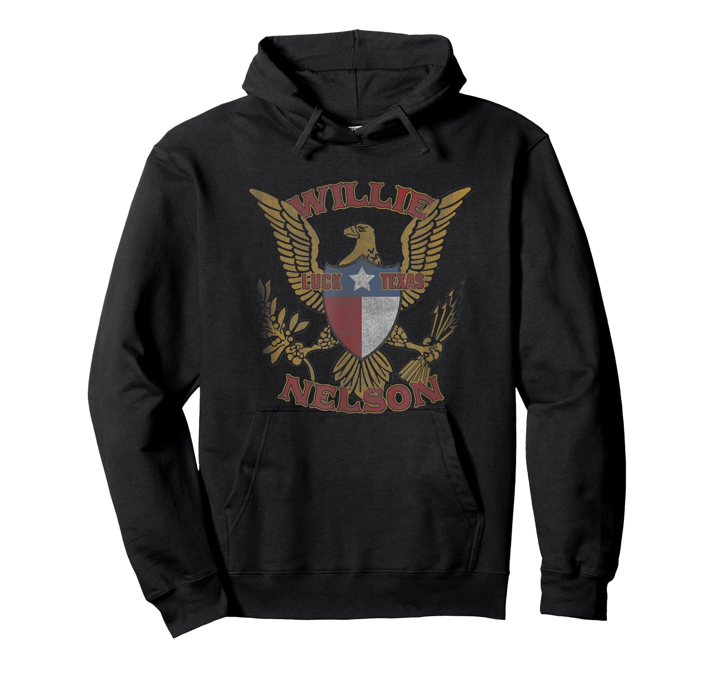 Official Willie Nelson Luck Texas T-Shirt