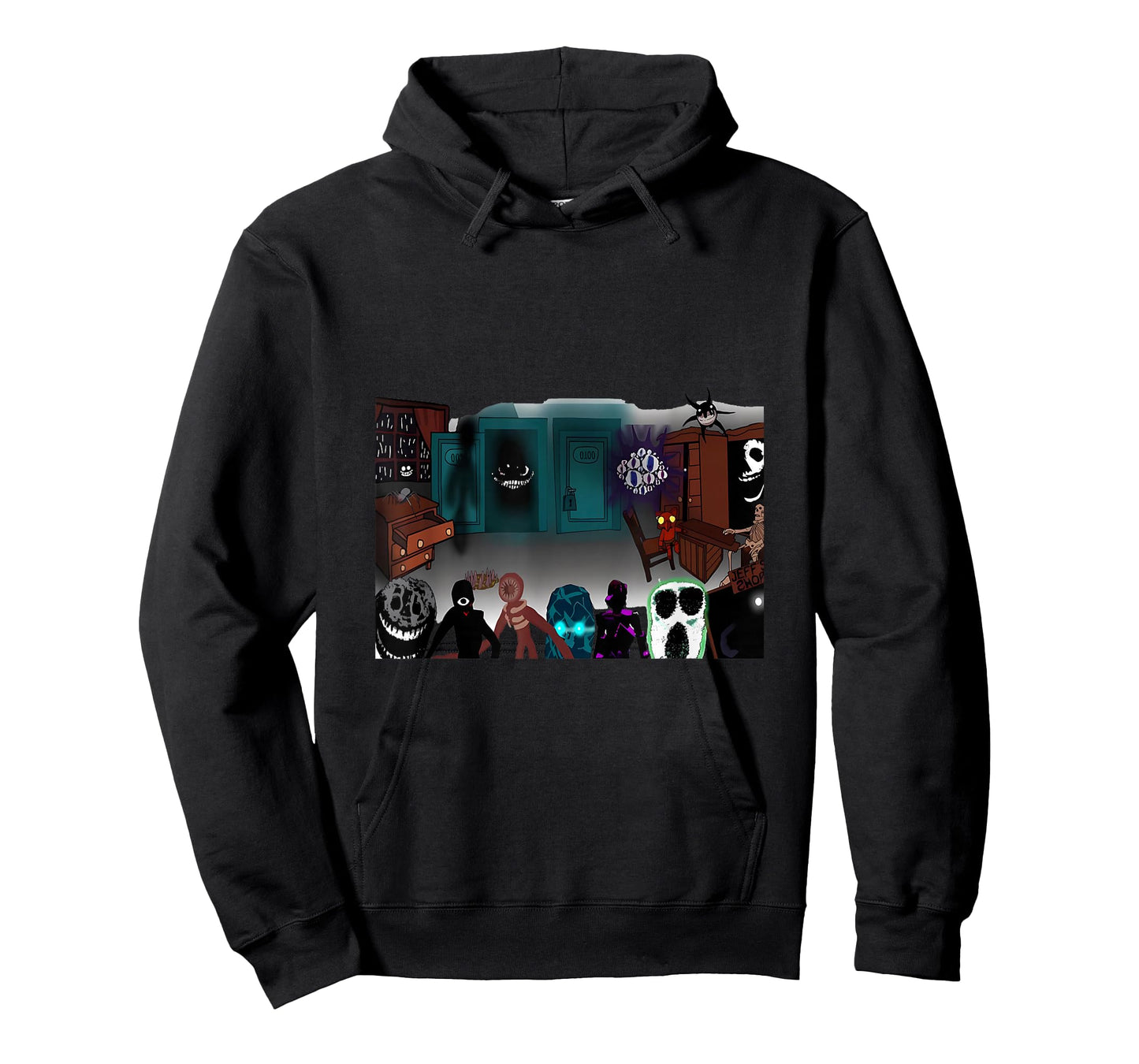 doors monsters - game doors T-Shirt