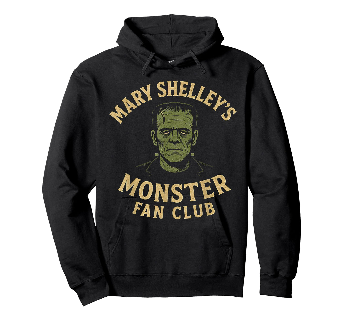 Mary Shelley's Monster Fan Club Gothic Horror Parody T-Shirt