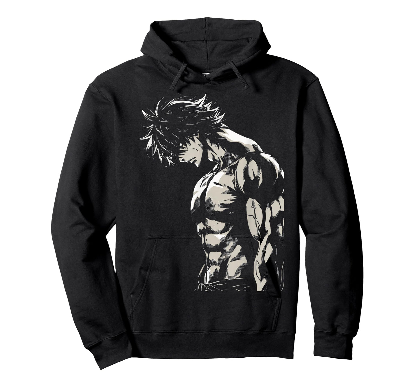 Anime Men Character Bicep Workout Motivational T-Shirt