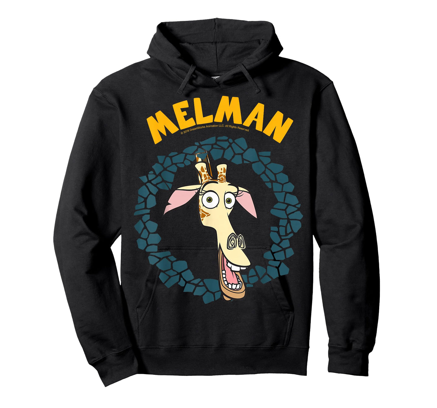 Madagascar Melman Large Circle Portrait T-Shirt
