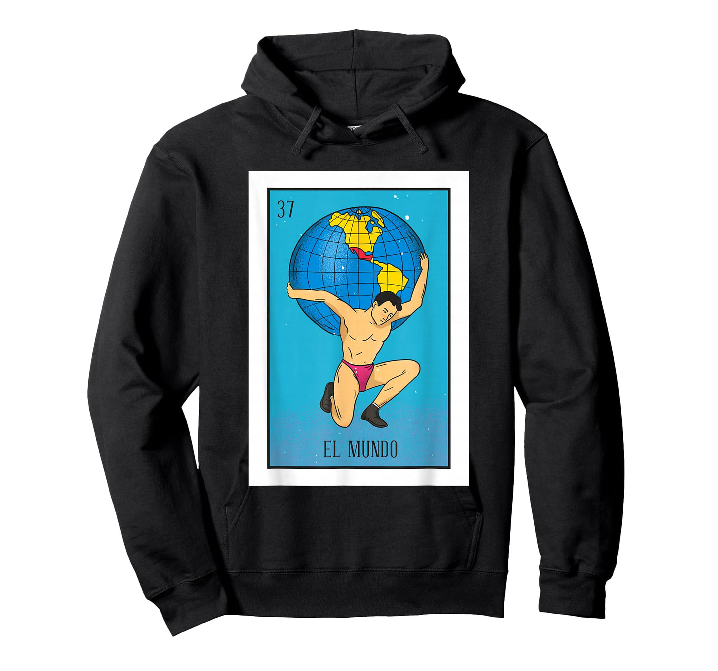 El Mundo Lottery Card Gift The World Card Mexican Lottery T-Shirt