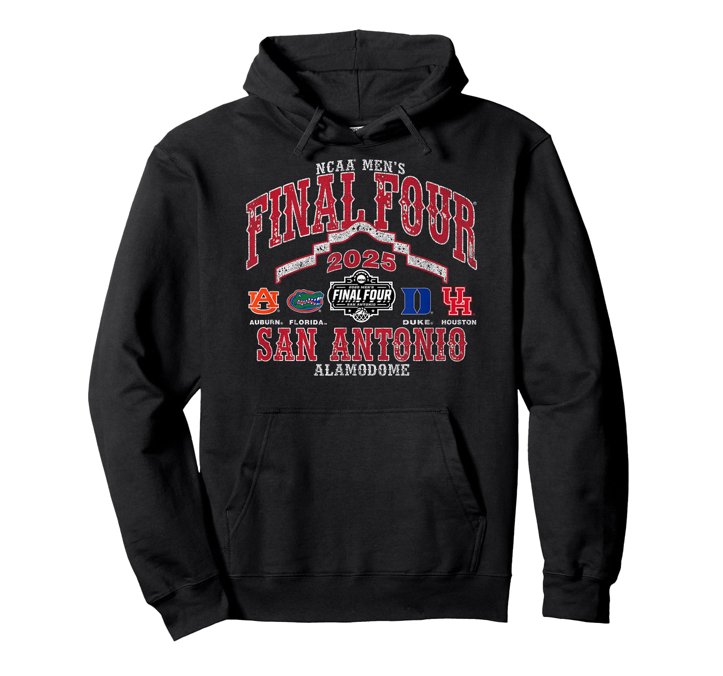 NCAA Final Four 2025 Basketball 4-Team Vintage San Antonio T-Shirt