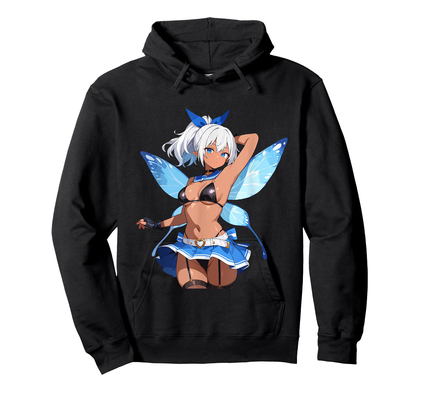 Waifu Sexy Anime Girl Fairy Glasses Japanese Style T-Shirt