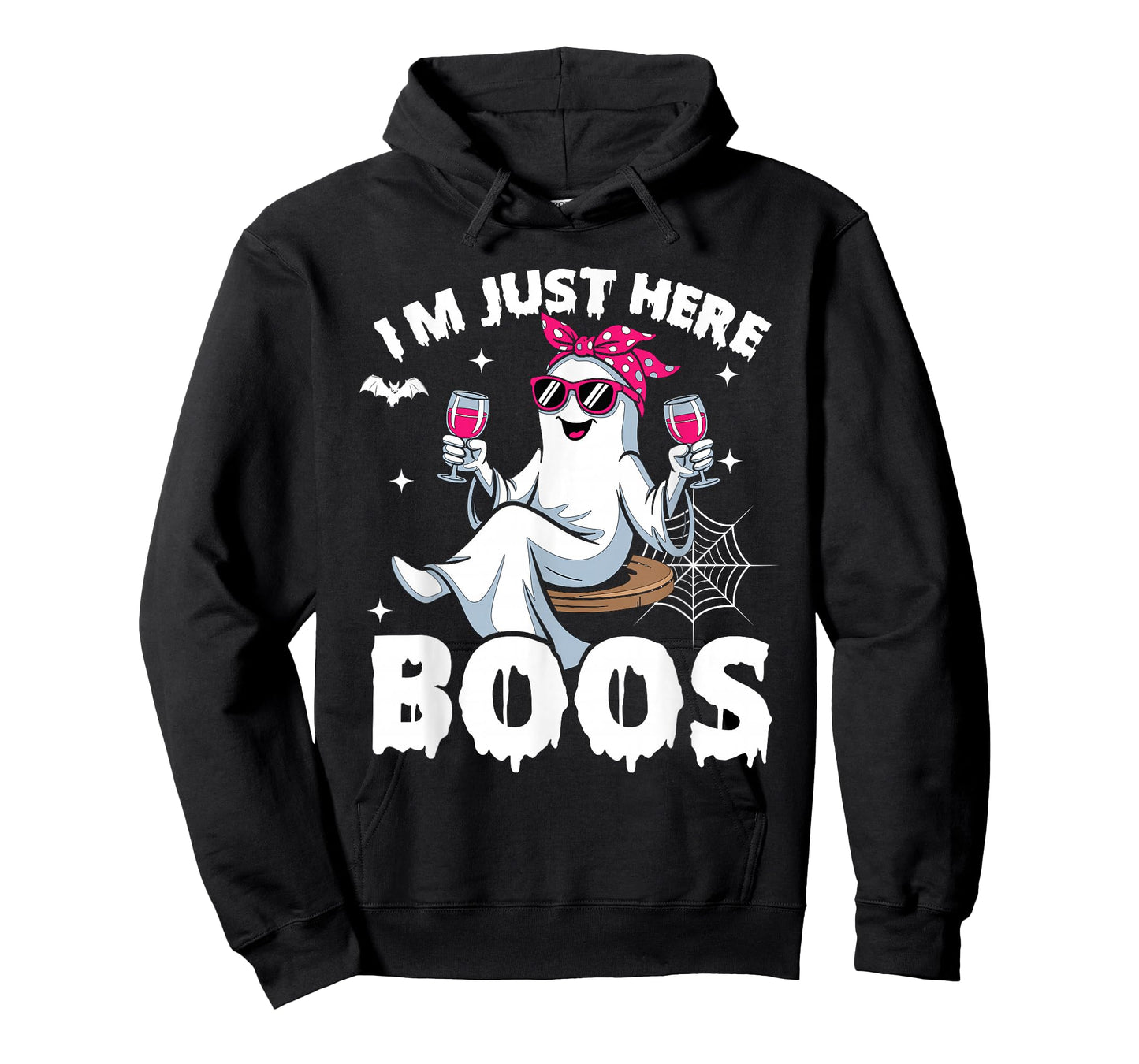 I'm Just Here for The Boos Halloween Costume Ghost Cute T-Shirt