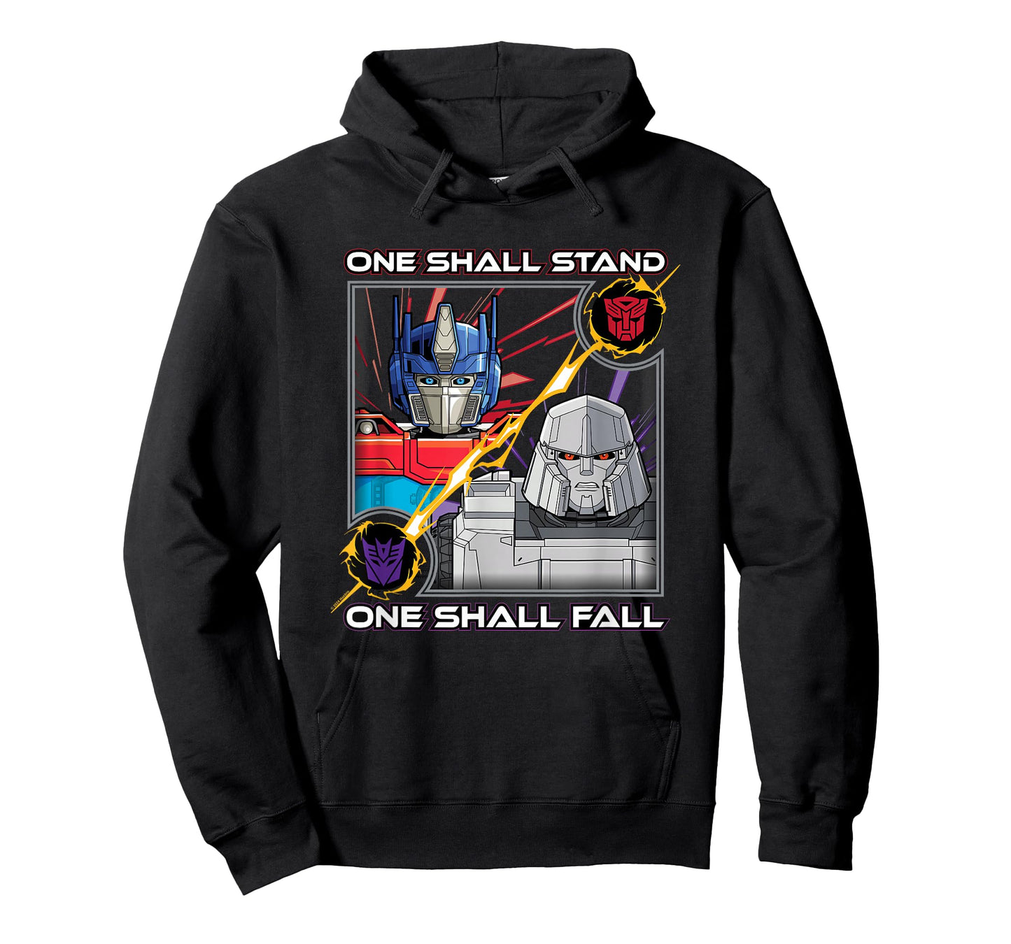 Transformers One One Shall Stand One Shall Fall Poster T-Shirt