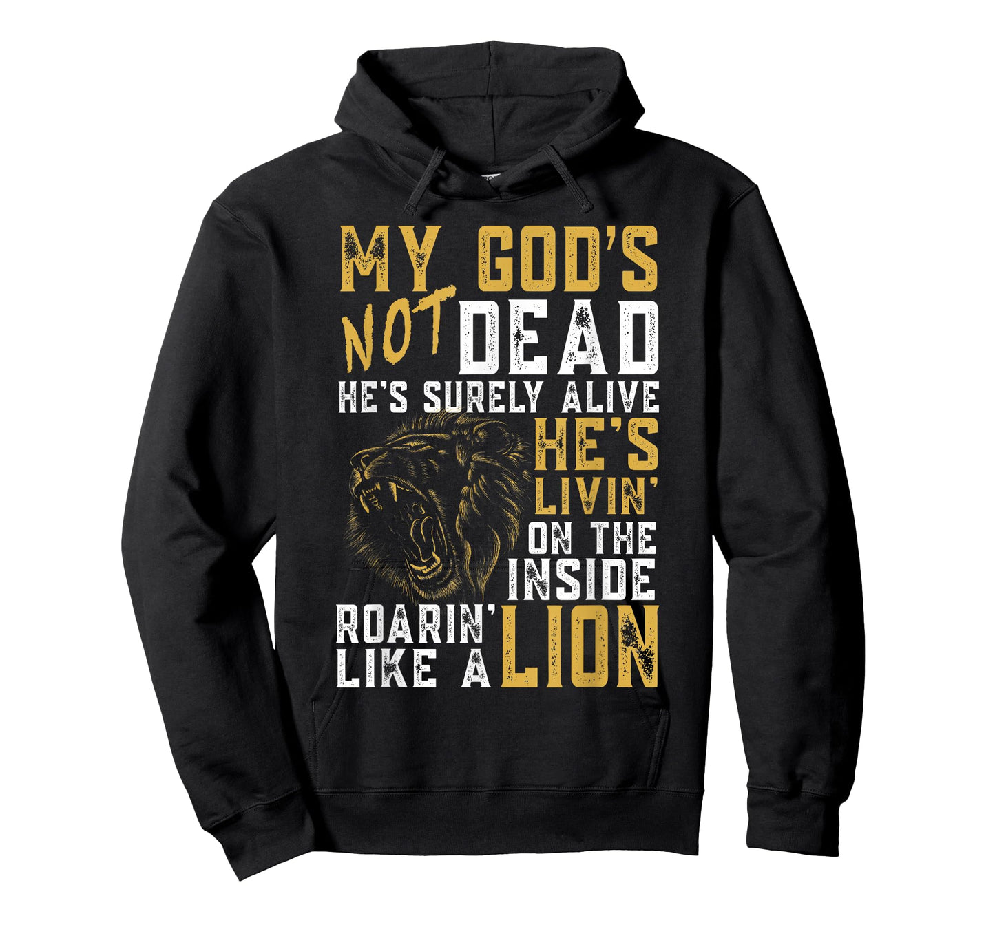 My God's Not Dead Lion Christian Christ Cross Faith T-Shirt