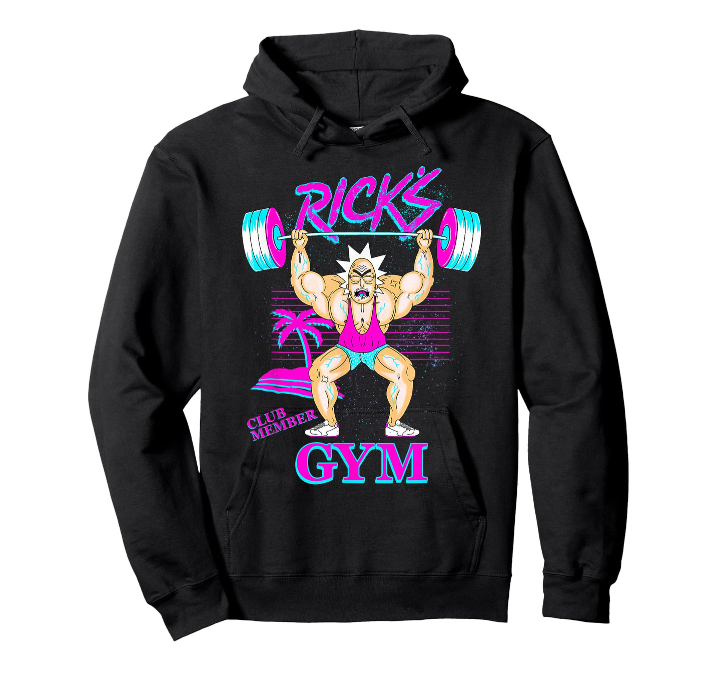 Rick and Morty Rick's Gym T-Shirt