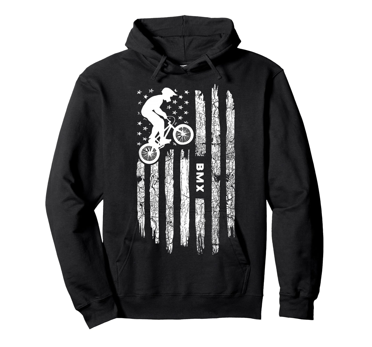 American Flag BMX Clothing - BMX Rider Vintage BMX T-Shirt