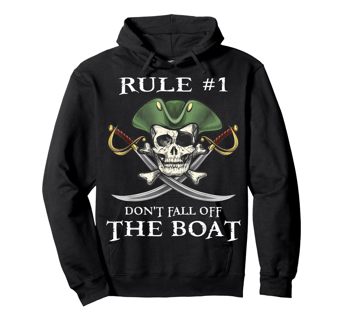 Rule #1 Don't Fall Off The Boat Cruise Pirate Party Gift T-Shirt