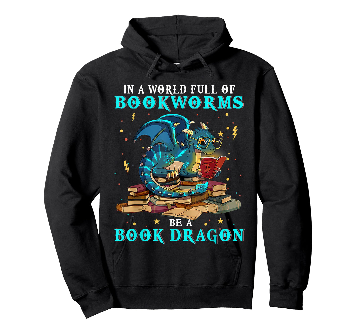 Dragon Shirt - In A World Full of Bookworms Be A Book Dragon T-Shirt