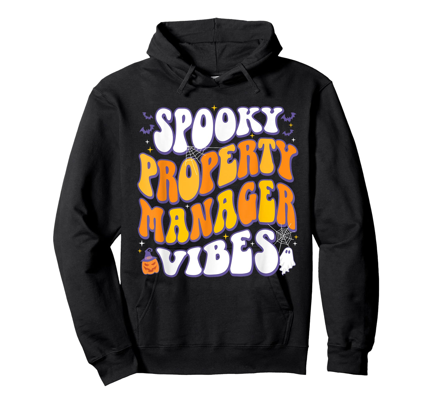 Spooky Property Manager Vibes Halloween T-Shirt