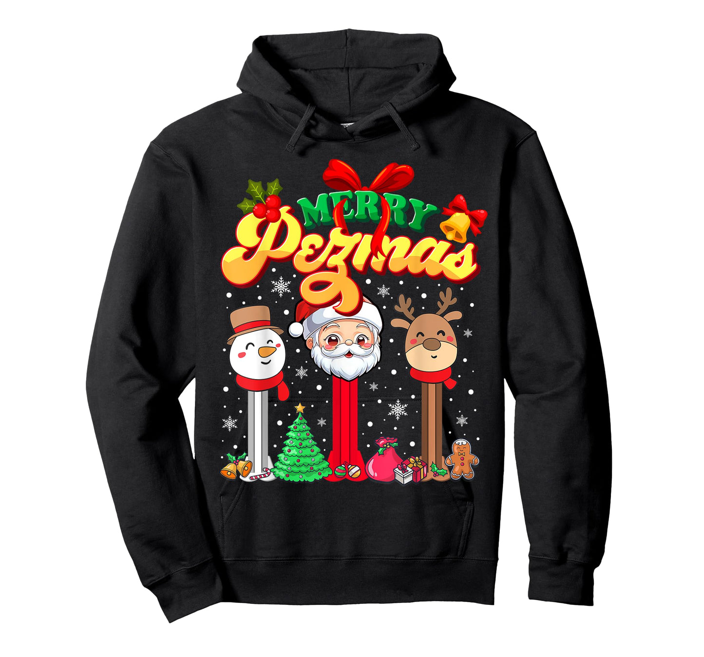 Merry Pezmas Candy Dispenser Collector Christmas T-Shirt