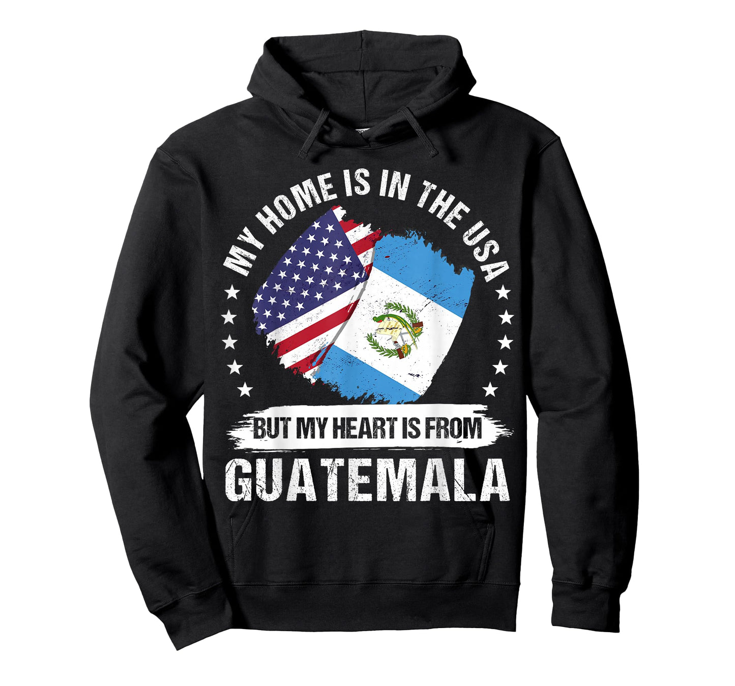 American Patriot Guatemala Flag American Guatemalan Roots T-Shirt