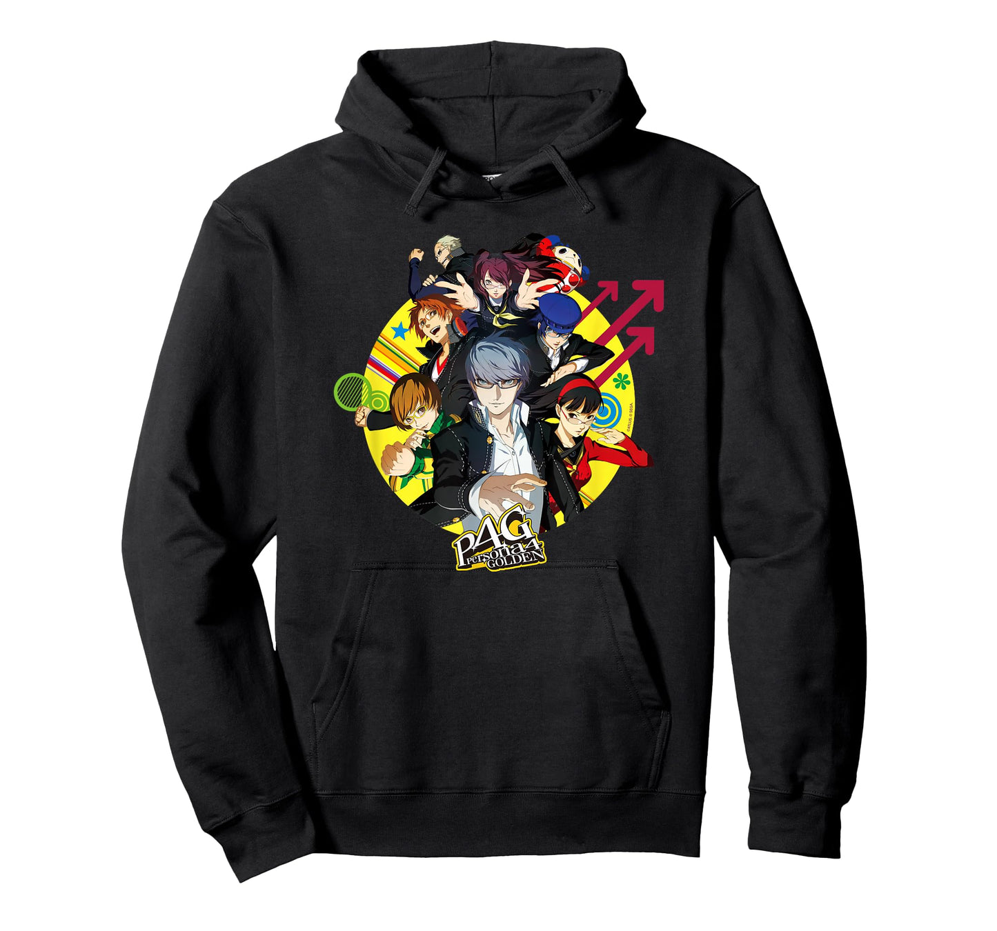 Persona 4 Golden All Characters Keyart ATLUS T-Shirt