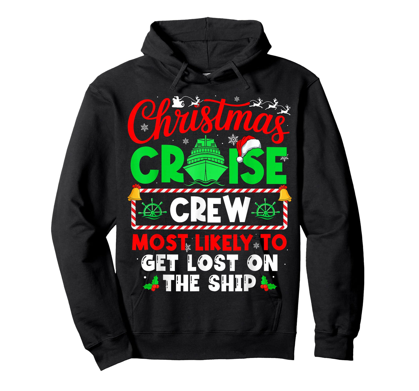 Christmas Cruise Crew Most Likely to GET Lost ON The Ship T-Shirt