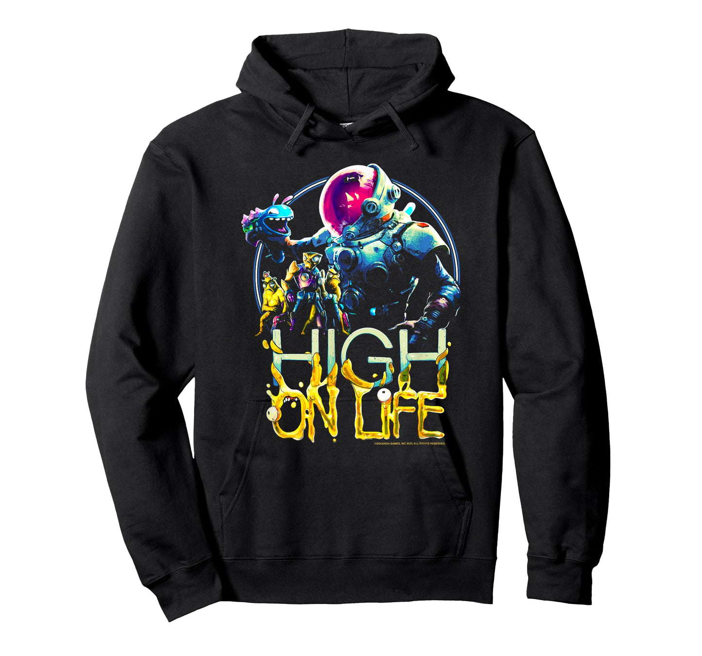 High on Life Kenny Smiling Vintage Group Shot Poster T-Shirt
