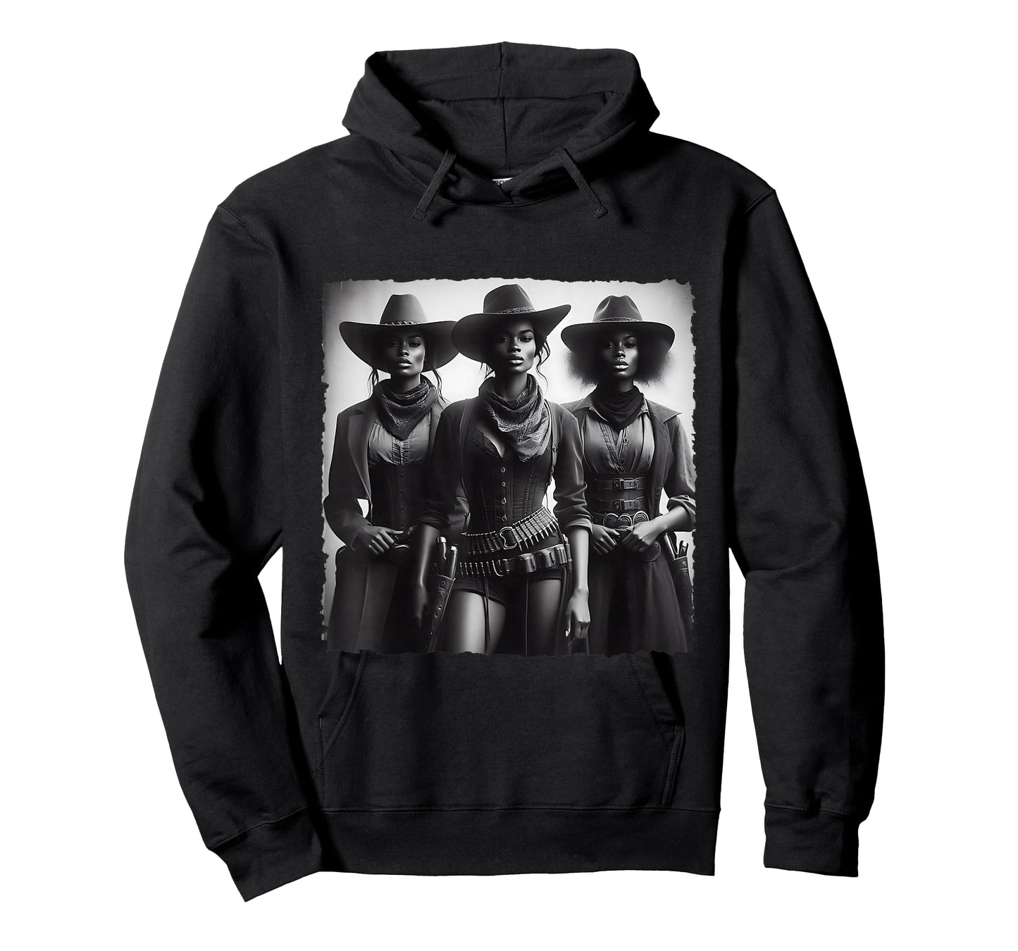 Melanin Cowgirls Black History African Cowgirl Swag T-Shirt